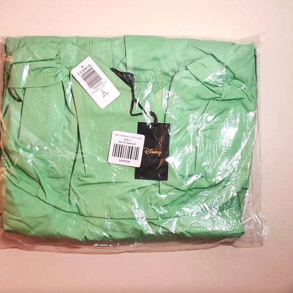 ❤️NWT VINTAGE TORRID TINKERBELL DRESS - OFF SHOULDER HALLOWEEN COSTUME COSPLAY - Picture 7 of 12